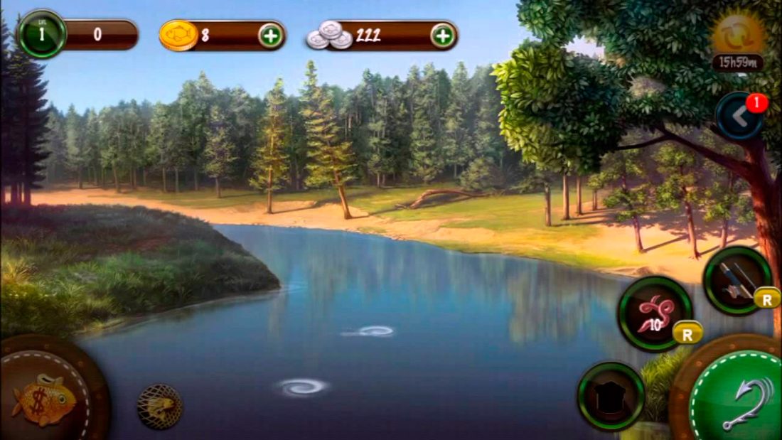 Juego Gone Fishing para iOS